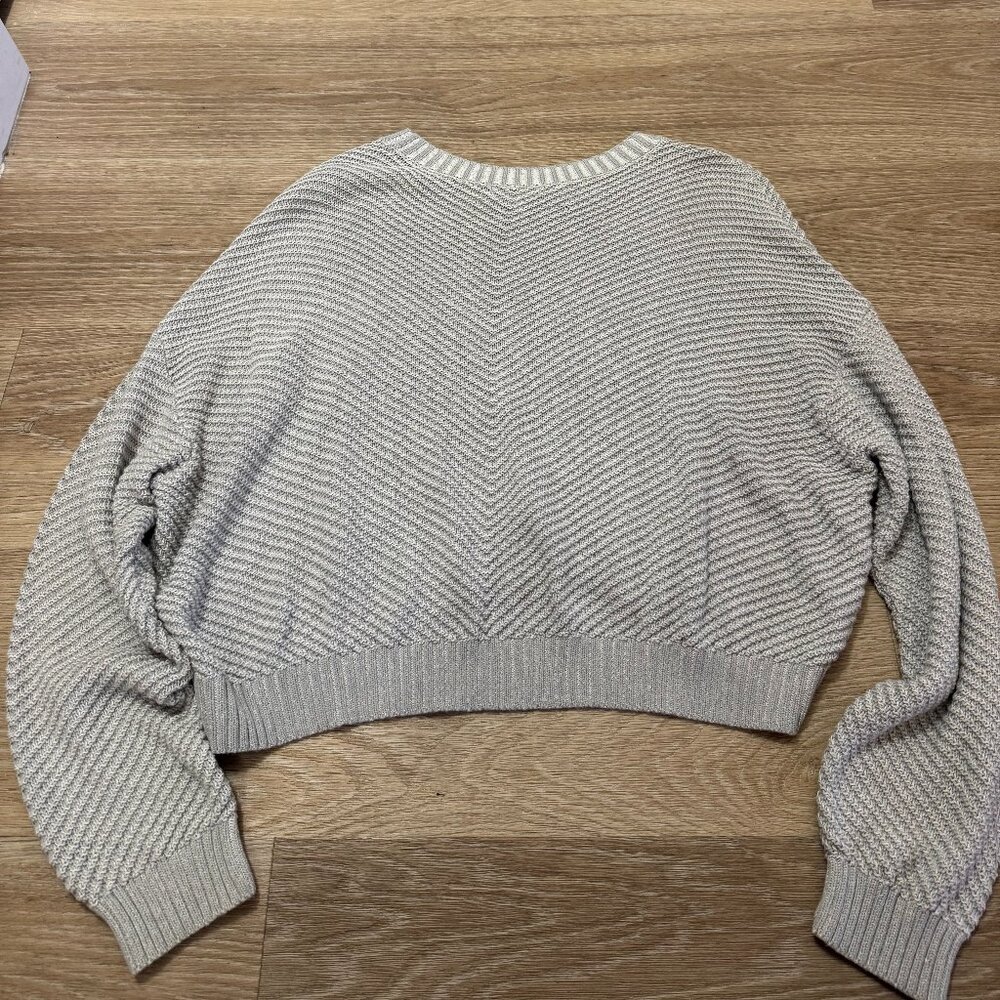 Chunky Knit Cotton Sweater - Picture 3 of 5